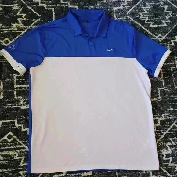 Nike Other - Nike Golf‎ Mens Dallas Cowboys Golf Polo XL B4